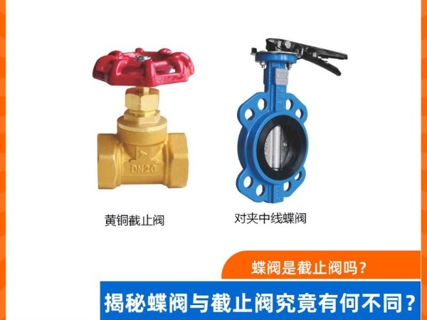 蝶阀是截止阀吗？揭秘蝶阀与截止阀究竟有何不同？