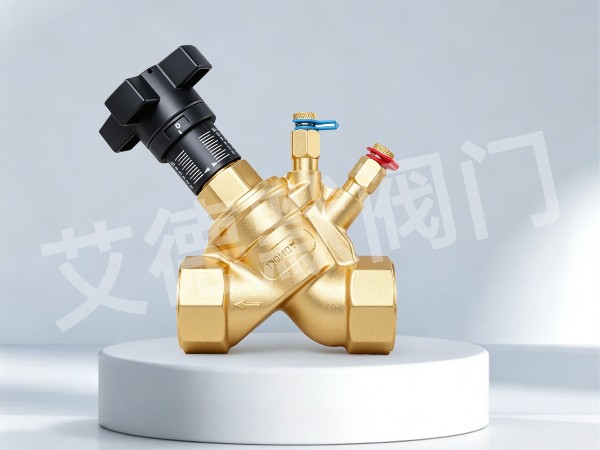 中央空调静态平衡阀装在风机盘管还是主管道上-艾德默阀门