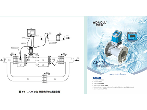 空调水系统的超声波能量计可否安装于立管使用-艾德默阀门