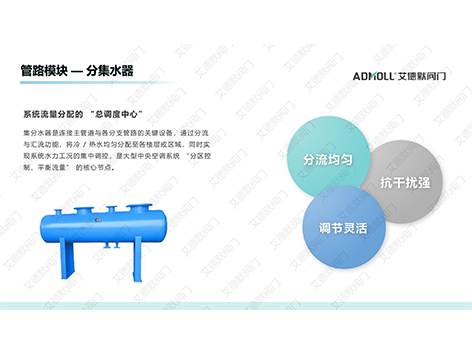 中央空调机房集分水器处需要安装哪些阀门-艾德默阀门