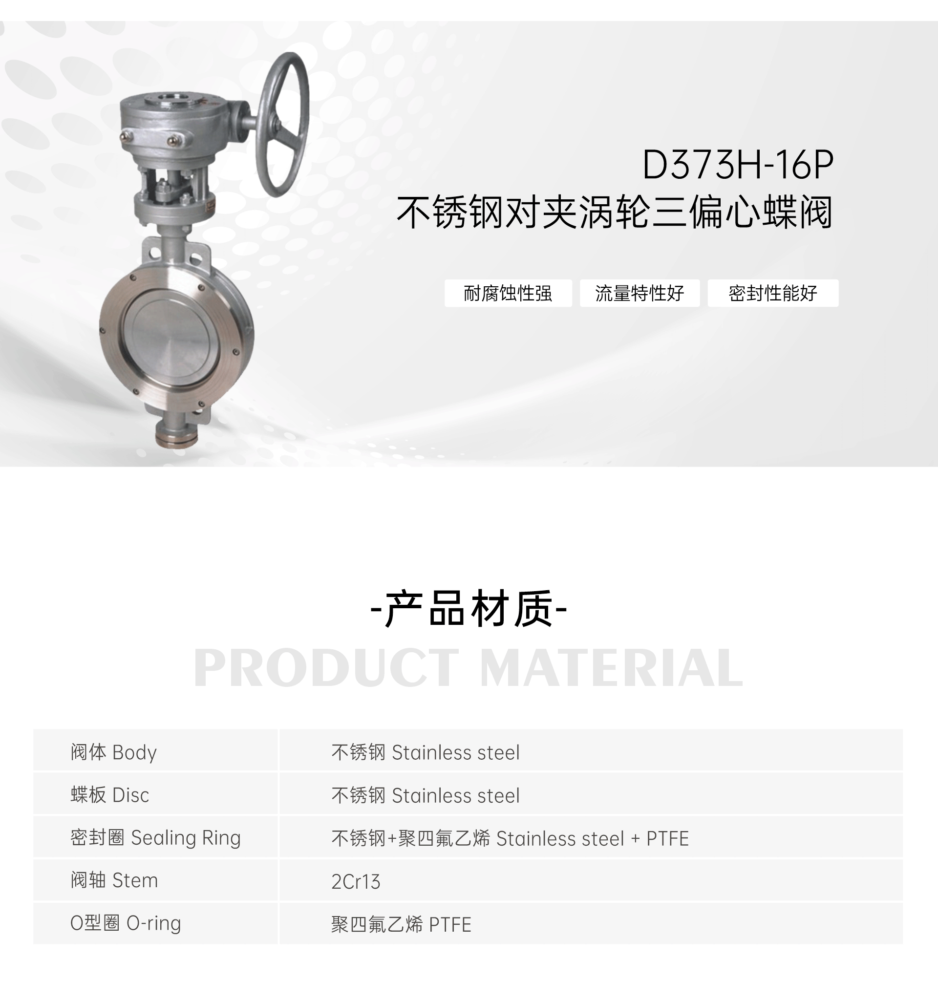 给排水系统不锈钢对夹涡轮三偏心蝶阀怎么选型-艾德默阀门