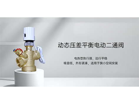 动态压差平衡电动二通阀