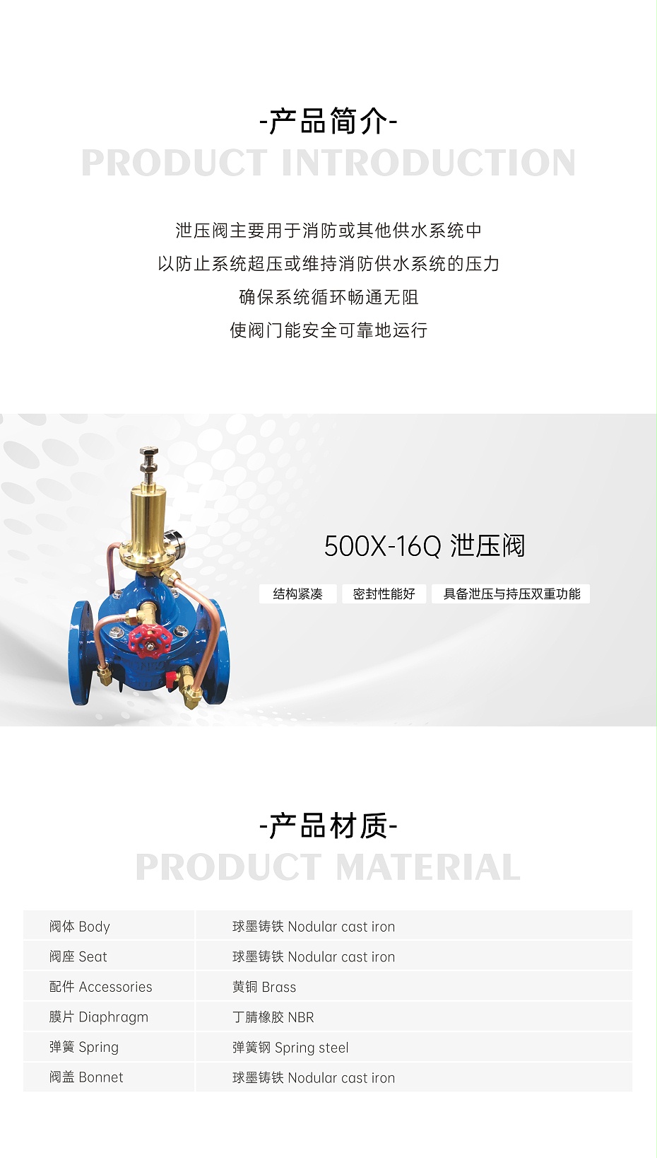 艾德默·甄易500X-16Q泄压阀