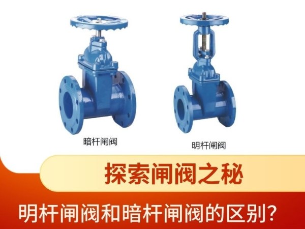 探索闸阀之秘：明杆闸阀和暗杆闸阀的区别？