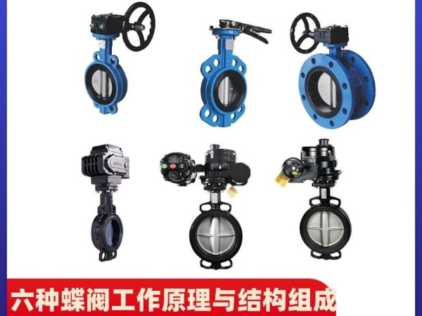 揭秘六种蝶阀工作原理与结构组成一览