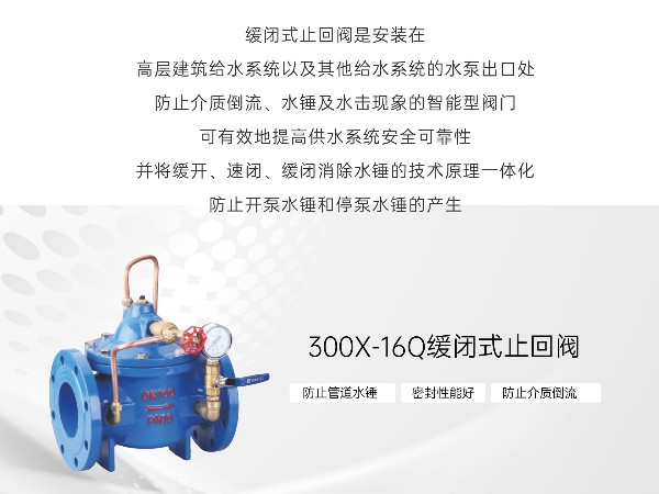 管道缓闭式止回阀回流管堵怎么处理-艾德默阀门