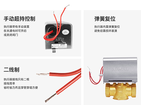 风机盘管电动二通阀的电机烧坏的原因-艾德默阀门