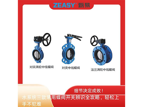 细节决定成败！水系统三款常用蝶阀开关辨识全攻略，轻松上手不犯难