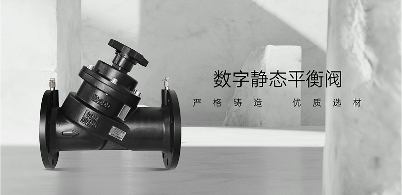 静态平衡阀的剖面图-艾德默阀门