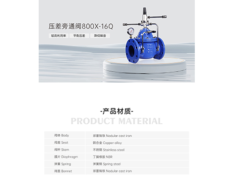 压差旁通阀正常运行压力式多少合适-艾德默阀门