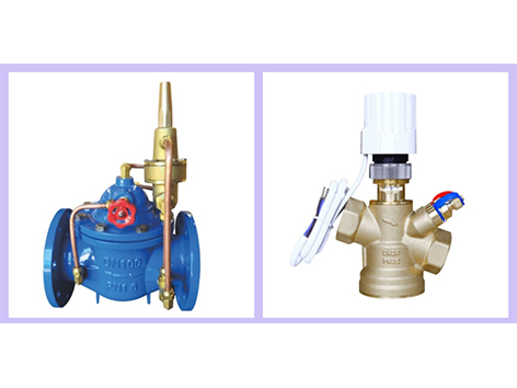 动态压差平衡电动二通阀与压差旁通阀有什么区别-艾德默阀门