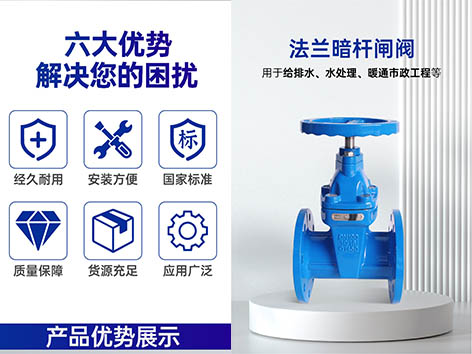 给排水管道设置安装闸阀-艾德默阀门