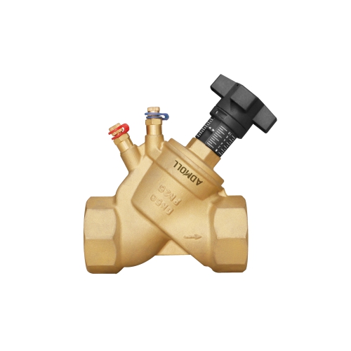 艾德默AFJP静态平衡阀(黄铜)使用说明书