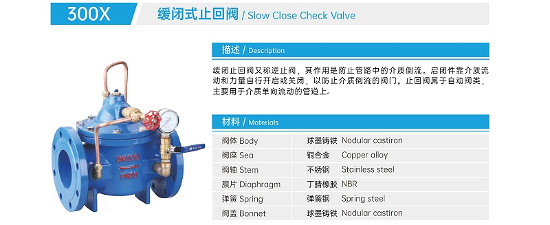 止回阀竖向安装向下还是向上-艾德默阀门