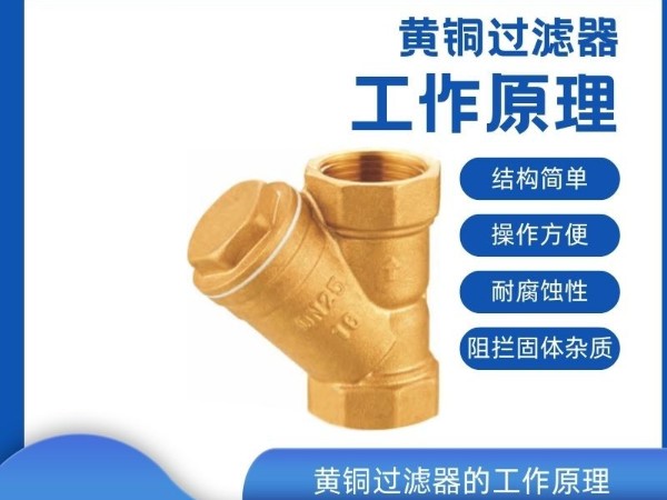 科普黄铜过滤器的工作原理，守护管道清洁，保障系统稳定运行