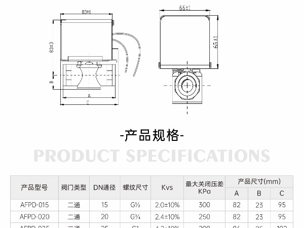风机盘管用的电动二通阀多少钱-艾德默阀门