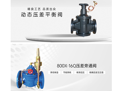 动态压差平衡阀与压差旁通阀的区别-艾德默阀门