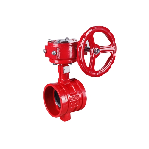 沟槽涡轮蝶阀和对夹涡轮中线蝶阀有啥区别-艾德默阀门