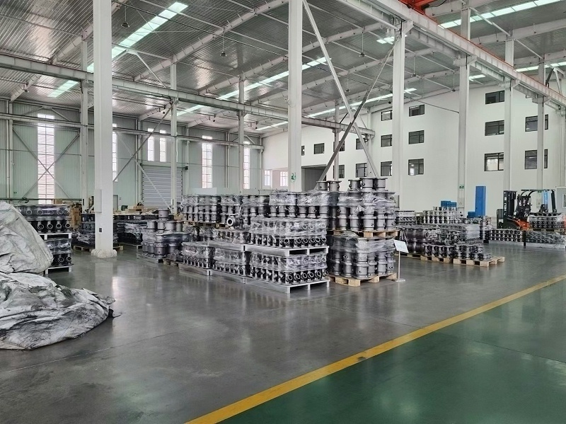 阀门毛坯放置区